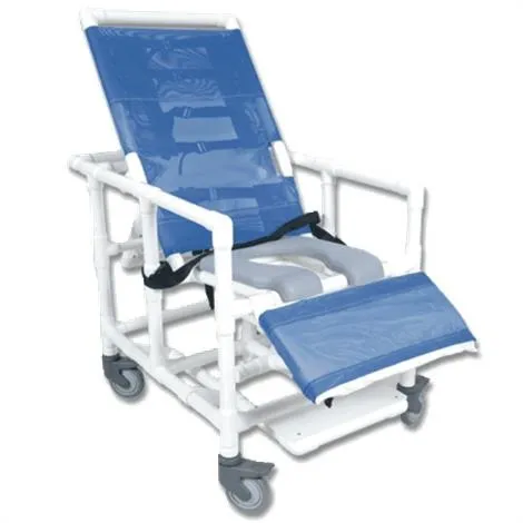 Healthline Medical Products - Healthline Medical - From: 791154430262 To: 791154430279 - Bariatric reclining shower commode chair