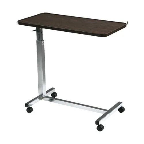 Healthsmart - 55340540400 - Table Over Bed Deluxe Tilt-Top H-Base - Adj From 25.75-39 In
