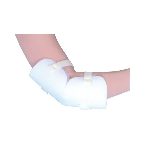 Briggs - 555-8075-1900 - Heel/Elbow Protector with Two Straps, One Size Fits Most, White, Polyester, Latex-free