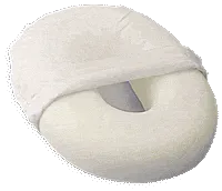 Hermell - IR7010 - Comfort Ring W/White Polycotton Cover Invalid Foam