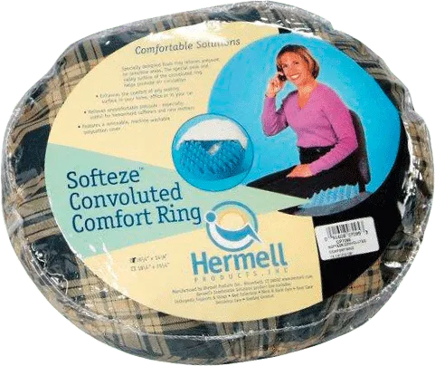 Hermell - Softeze - From: IR7020 To: IR7050 - Comfort Ring w/Plaid Polycotton Cover