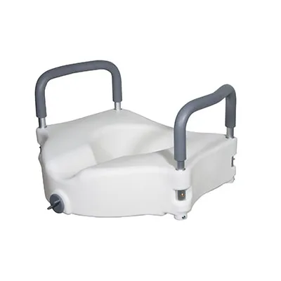 Drive - 43-3175 - Elevated Raised Toilet Seat With Removable Padded Armsstandard Seat