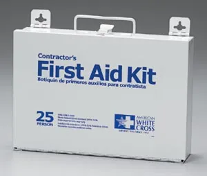 First Aid Only - 224-U - First Aid Kit, 25 Person, Metal Case (DROP SHIP ONLY - $50 Minimum Order)