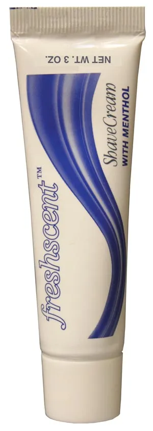 New World Imports - BSC3 - Brushless Shave Cream with Menthol, Tube