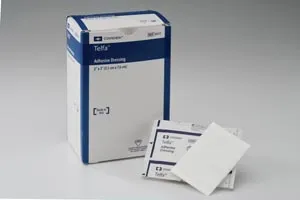 Cardinal Health - 7643 - Adhesive Dressing, 3" x 4", Sterile 1s, 100/bx, 12 bx/cs (Continental US Only)
