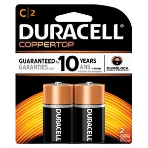 Duracell - MN1400B2Z - Battery, Alkaline, (UPC# 09161)