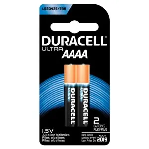 Duracell - MX2500B2PK - Battery, Alkaline, Size AAAA, 2pk, 6 pk/bx (UPC# 66287)