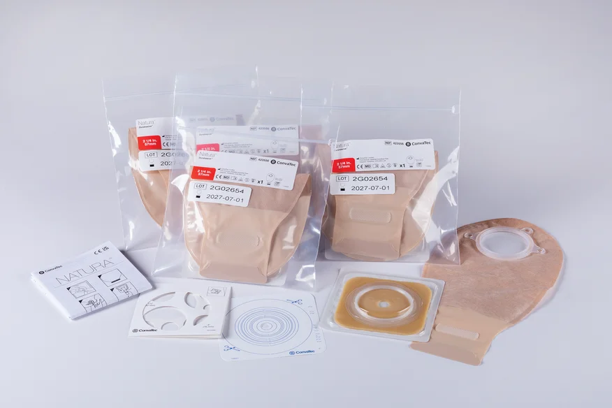 Convatec - From: 416934 To: 416950 - Natura Two Piece Ostomy Surgical Post Operative Kits