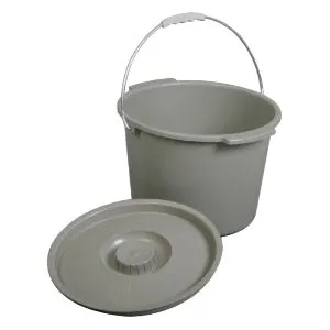 Invacare - 1179639 - Pail with Sleeve and Lid for 6599 Commode