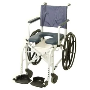 Invacare - 6795 - Mariner Rehab Shower Chair, 39" H x 24-1/2" W x 32" D, Rust-resistant Aluminum Frames, Stainless Steel Hardware, 300 lb. Product Weight Capacity, 16" x 16" Seat.
