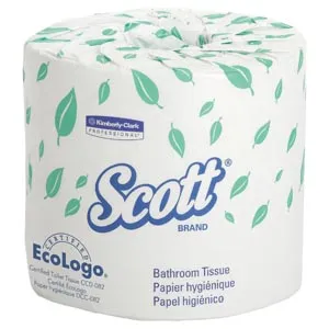 Kimberly Clark - 04460 - Scott Standard Roll Bathroom Tissue, 2-Ply, 550 sheets/rl, 80 rl/cs (20 cs/plt)