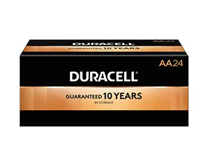 Duracell - MN1500BKD - Battery, Alkaline, Size AA, 24/bx, 6 bx/cs (UPC# 51548)