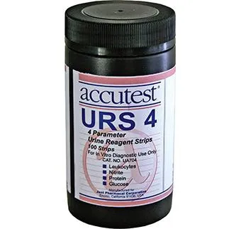 Jant Pharmacal Corp - UA704A - Accutest Urs-4 Urine Reagent Strips