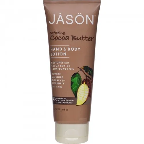 Jason - 948414 - Hand and Body Lotion Cocoa Butter - 8 fl oz