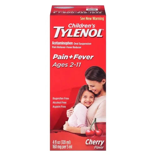 Johnson & Johnsonnsumer - Tylenol - 301230700 - Children's Tylenol Oral Suspension Liquid, Cherry Blast, 4 fl oz