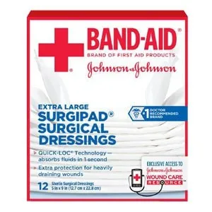 J&J - 111614900 - J & J Band-Aid First Aid Surgipad Dressing