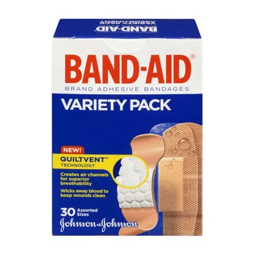 J&J - 115892 - Band-Aid Variety Pack 120 ct.