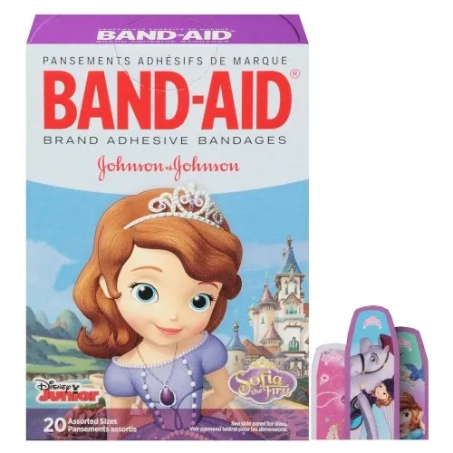 J&J - 116318 - Band-Aid Decorative Sofia Assorted 20 ct.