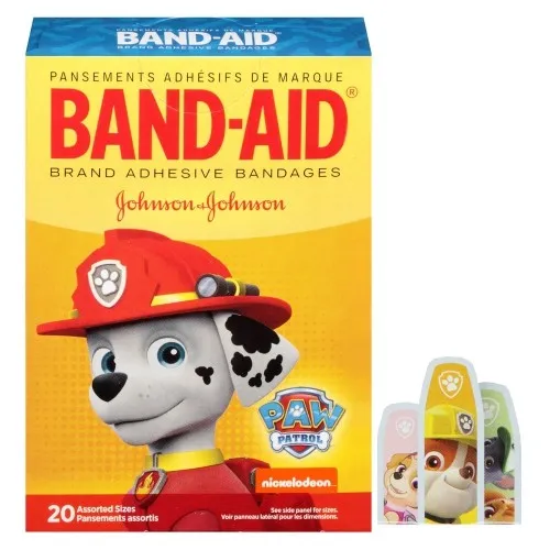 Johnson & Johnsonnsumer - Band-Aid - 116589 - Band-Aid Decorative Paw Patrol Assorted 20 ct.