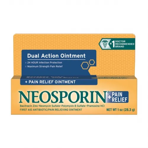 Johnson & Johnsonnsumer - 23708 - Neosporin Antibiotic Ointment Plus Pain Relief, Maximum Strength, 1.0 oz.
