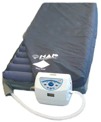 KAP Medical - K-0RSB - K-0 Raised Side Bolster System, Eco-Zone Alternating Pressure with On-Demand Low Air Loss