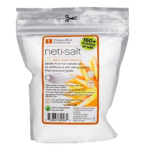 Kehe Solutions - 1394014 - Himalayan Institute Neti Pot Salt, 10 oz