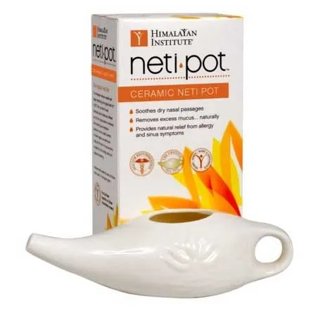 Neilmed Pharmaceutical - HCNP-ENU-US - Himalayan Institute Neti Pot, 6 oz.