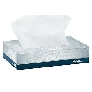 Kimberly Clark - 21195-04 - Kleenex Jr. Facial Tissue, 8.4" x 5.8", 2-Ply, White, 40 sheets/ctn, 80 ctns/cs (60 cs/plt)