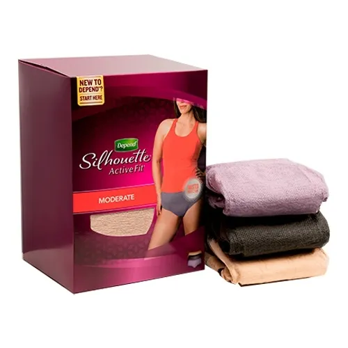 Kimberly Clark - 47171 - Depend Underwear Silhouette Activefit