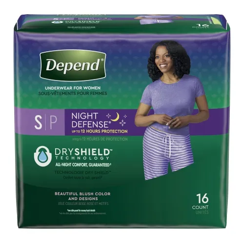 Kimberly Clark - 47917 - Depend Women's Night Defense