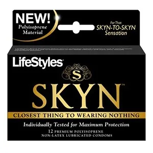 Kinray-Cardinal Health - 277-228 - LifeStyles Skyn Polyisoprene (Non-Latex Lubricated) Condoms (12 Count)