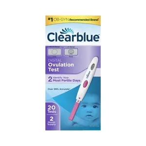 Kinray-Cardinal Health - 406-470 - Clearblue Easy Digital Ovulation Test Easy Read One Month Supply (20 Count)