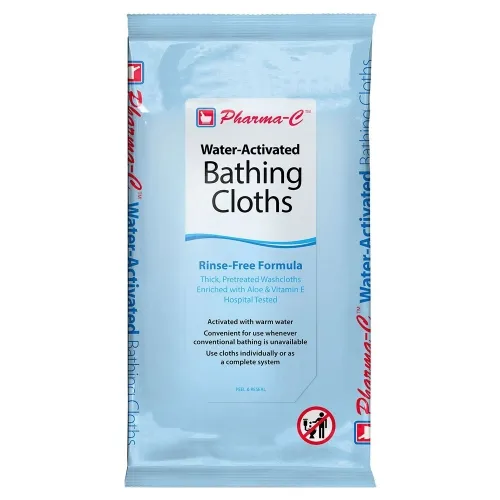 Kleen Test Products - 63-200991 - Pharma-C Water Activated Bathing Cloth.