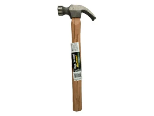 Kole Imports - AB076 - Wooden Handle Hammer