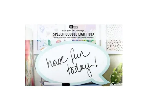 Kole Imports - AF418 - Speech Bubble Light With Pen