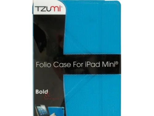 Kole Imports - EL417 - Tzumi Folio Case For Ipad Mini