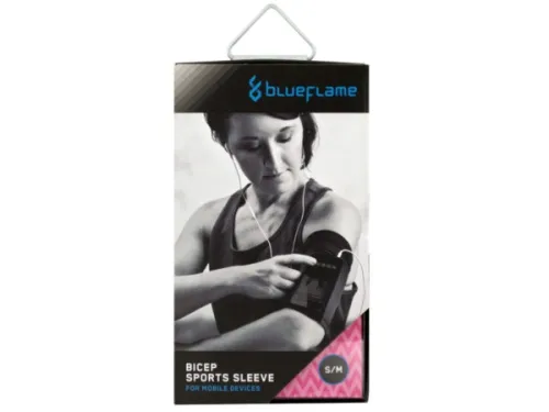 Kole Imports - EL922 - Small Pink Mobile Device Bicep Sports Sleeve