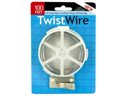 Kole Imports - MR114 - Twist Wire With Dispenser