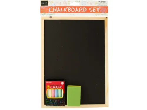 Kole Imports - OF462 - Wooden Chalkboard Set