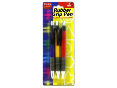 Kole Imports - OP389 - Pens With Rubber Grip