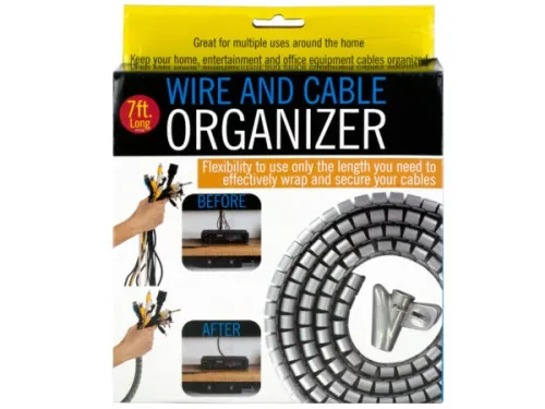 Kole Imports - OS627 - Wire And Cable Organizer