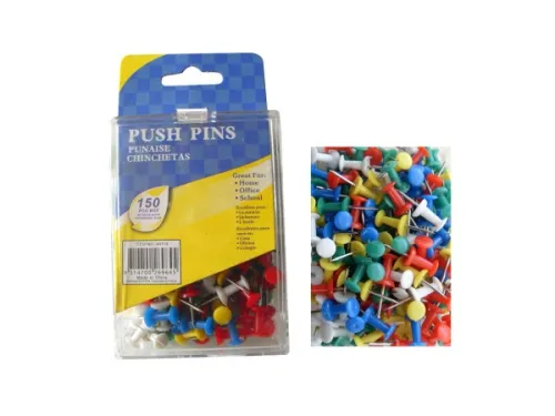Kole Imports - UU021 - Push Pins, Pack Of 150