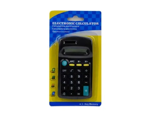 Kole Imports - UU556 - Electronic Calculator With 3-key Memory