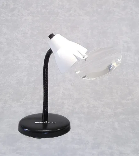 Mattingly Low Vision - From: LAMP010 To: LAMP310 - Big Eye 2x Desk Lamp Magnifier