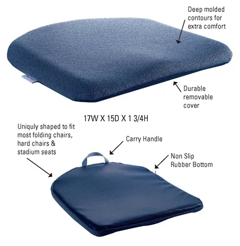 McCartys Sacro-Ease - ERGO CONTOUR CUSH  (SMALL Bottom) - Sacro-Ease Ergo Contour Cush Seat Cushion
