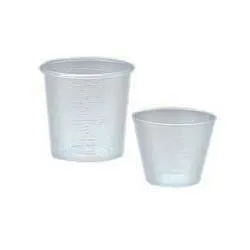 Medegen Medical - From: 02102A To: 02301  MedegenGraduated Medicine Cup Medegen 1 oz. Clear Plastic Disposable