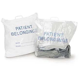Medegen Medical - From: SG18WHI To: SG9WHI - Patient Belongings Bag