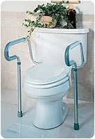 Medline From: G30300 To: G30300H - Guardian Toilet Safety Frame 250 Lbs. Rails