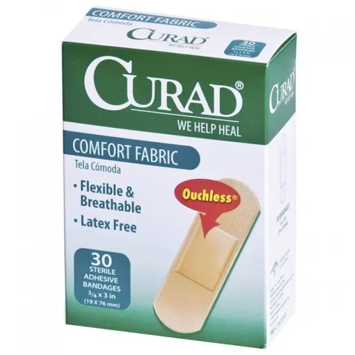 Medline - CUR23050RB - Curad Comfort Fabric Bandage, Sterile, Latex Free