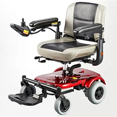 Merits Health - Regal - From: P3211-ARMUB To: P321A-SBMUB - Products Ez Go, Compact power wheelchair split apart base, removeablebattery pack includes batts